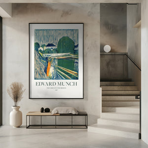 Tablou înramat „The Girls On The Bridge” de Edvard Munch