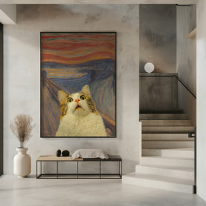 Tablou înramat „The Meow 02” de Artelele