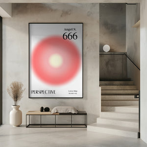 Tablou înramat „Angel Number 666” de Amélie