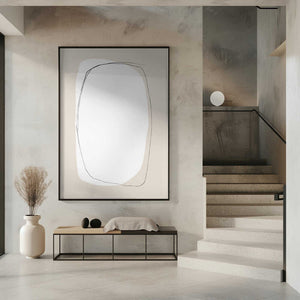 Tablou înramat „Layered Oval Shapes” de uplusmestudio
