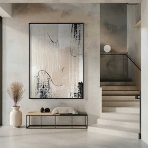 Tablou înramat „Brush strokes-1” de Sally Ann Moss