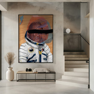 Tablou înramat „Spaceman 2” de Famous When Dead