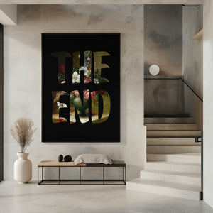 Tablou înramat „The End” de Famous When Dead