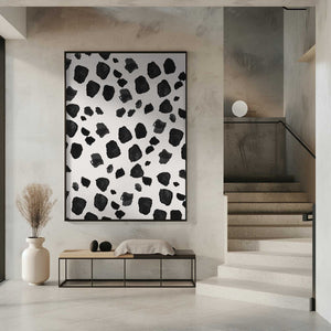 Tablou înramat „Love Black” de Sally Ann Moss