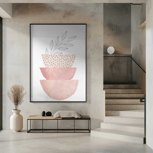 Tablou înramat „Love Pink-3” de Sally Ann Moss
