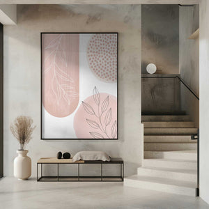 Tablou înramat „Love Pink-2” de Sally Ann Moss