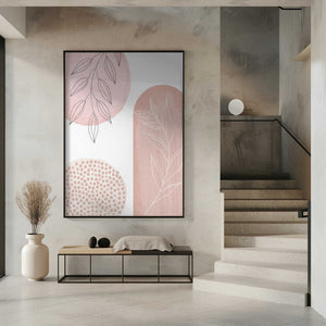 Tablou înramat „Love Pink-1” de Sally Ann Moss