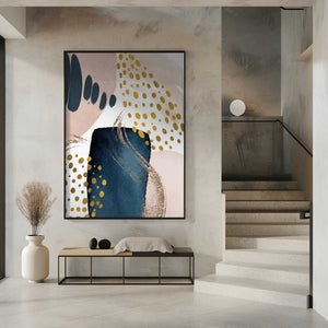 Tablou înramat „Smooth Abstract-2” de Sally Ann Moss
