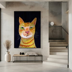 Tablou înramat „Ginger Cat” de Sharyn Bursic