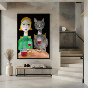 Tablou înramat „Best Friends” de Sharyn Bursic