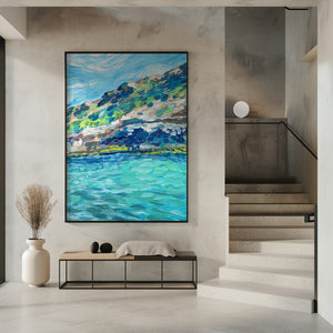 Tablou înramat „Palma” de Pauline Wegman | Key and Sea Creative