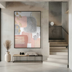 Tablou înramat „Delicate Pink-2” de Sally Ann Moss