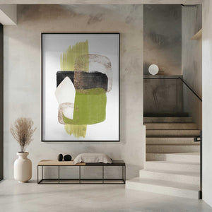 Tablou înramat „Green Dream-2” de Sally Ann Moss