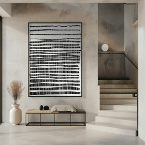 Tablou înramat „Lines” de Dan Hobday