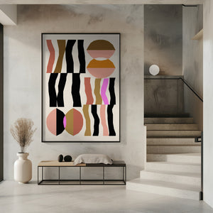 Tablou înramat „Abstract composition 26” de NKTN