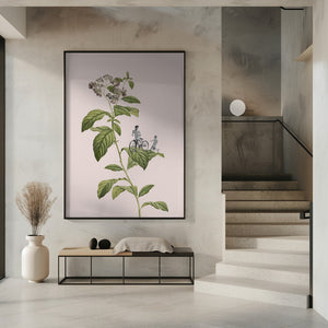 Tablou înramat „Botanical cycling” de Frida Floral Studio