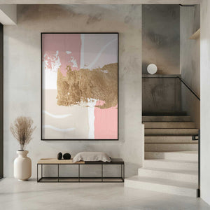 Tablou înramat „Pride of Pink-3” de Sally Ann Moss