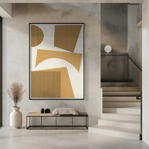Tablou înramat „Curved Harmony” de THE MIUUS STUDIO