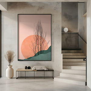 Tablou înramat „Sunset Memories” de Kubistika