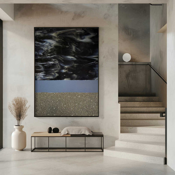 Tablou înramat „Midnight Magic” de Alyson Storms