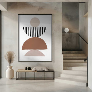 Tablou înramat „Geometric Abstract Art” de Melloi Art Prints