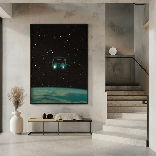 Tablou înramat „Space Express” de Taudalpoi