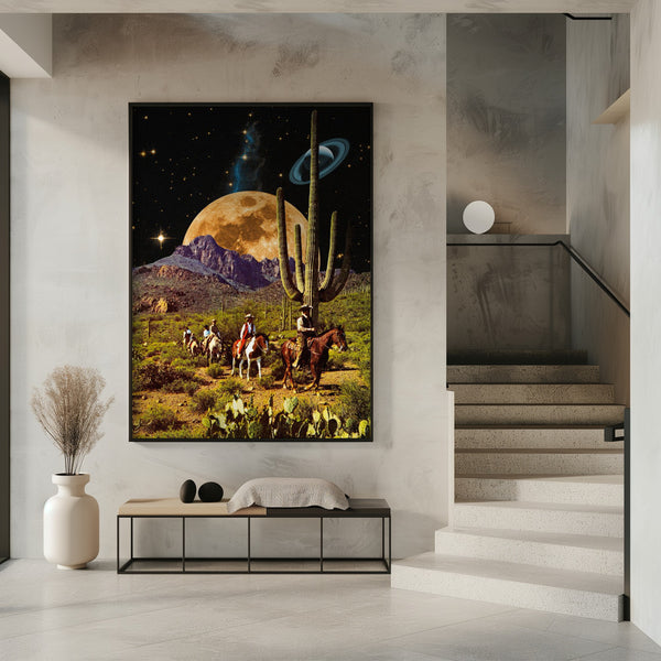 Tablou înramat „Space Cowboys” de Taudalpoi