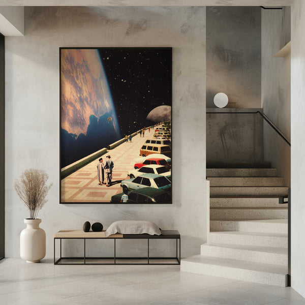 Tablou înramat „Space Promenade” de Taudalpoi