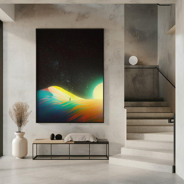 Tablou înramat „The Source of Happiness” de Taudalpoi