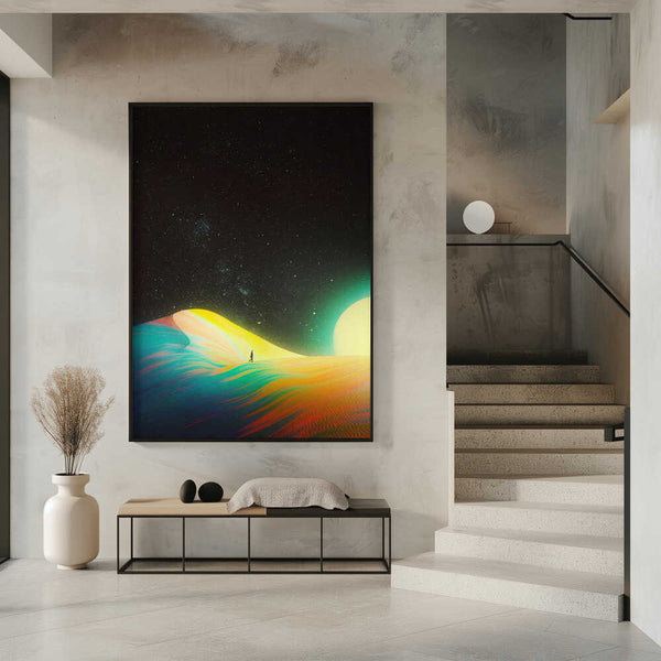 Tablou înramat „The Source of Happiness” de Taudalpoi