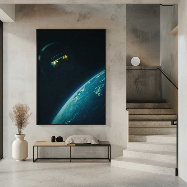 Tablou înramat „Road Trip In Space” de Taudalpoi