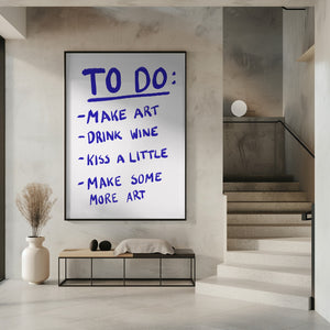 Tablou înramat „Creative To-Do List” de Athene Fritsch