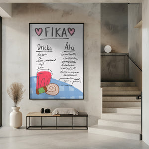 Tablou înramat „Swedish Fika Treats” de Athene Fritsch