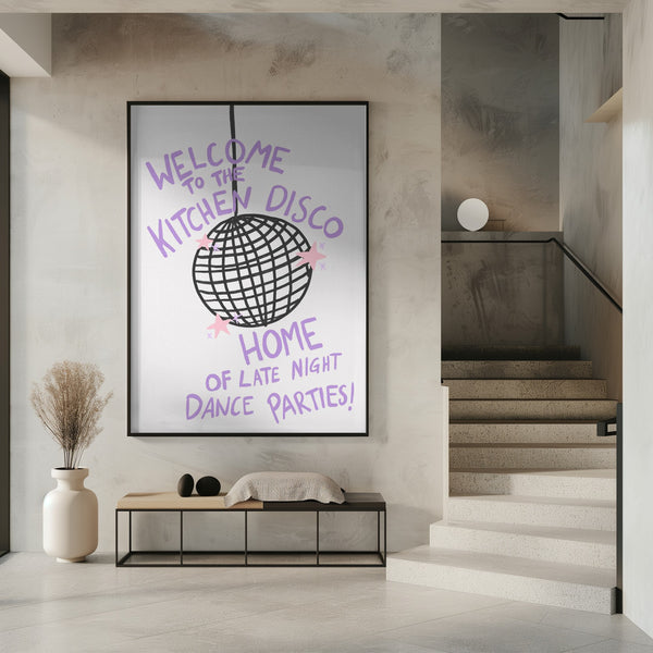 Tablou înramat „Kitchen Disco Vibes” de Athene Fritsch