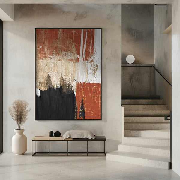 Tablou înramat „Cover of Fire-3” de Sally Ann Moss