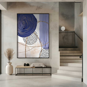 Tablou înramat „Circle of Colour-2” de Sally Ann Moss