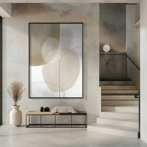Tablou înramat „Abstract Earth Tones” de Melloi Art Prints