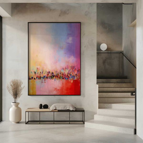 Tablou înramat „Colorful Haze” de Treechild