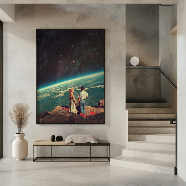 Tablou înramat „Love” de Frank Moth