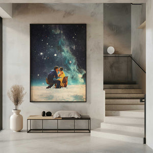 Tablou înramat „I'll Take You To the Stars for a Second Date” de Frank Moth