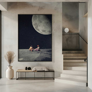 Tablou înramat „I Gave You the Moon for a Smile” de Frank Moth