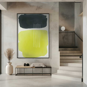 Tablou înramat „Watercolor Shapes Series #2” de jay stanley