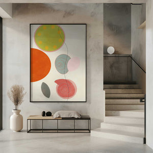 Tablou înramat „Friendly Colors Hilma 1” de Ana Rut Bre