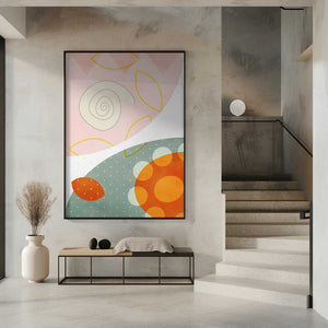 Tablou înramat „Friendly Colors Hilma 4” de Ana Rut Bre