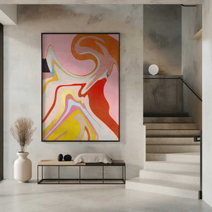 Tablou înramat „Organic Bauhaus Waved2” de Ana Rut Bre