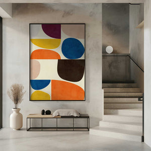 Tablou înramat „Vivid Bauhaus” de Ana Rut Bre