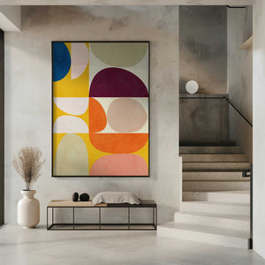 Tablou înramat „Vivid Bauhaus2” de Ana Rut Bre