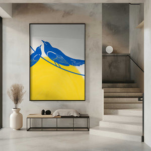Tablou înramat „for Ukraine III” de Studio Palette