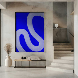 Tablou înramat „Cobalt IV” de Studio Palette