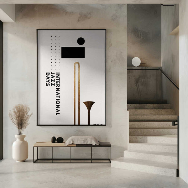 Tablou înramat „Jazzy Days 3” de Kubistika